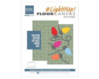 Floor Canvas-Light It Up Fabric Bundle & Pattern - BEHG DESIGNS for Premier Prints