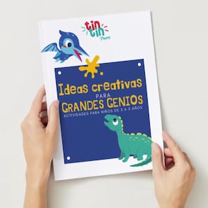 Ideas Creativas para Grandes Genios: Actividades Educativas y Divertidas para Niños de 3 a 5 Años.