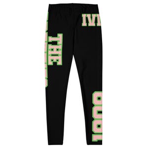 Alpha Kappa Alpha (Black) Leggings