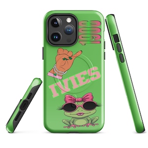 Alpha Kappa Alpha (Green) MagSafe® tough case for iPhone®