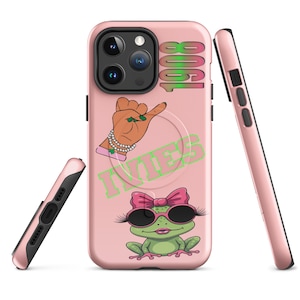 Alpha Kappa Alpha (Pink) MagSafe® Tough Case for iPhone®