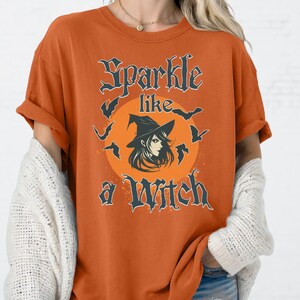 T-shirt Sparkle Like a Witch: Halloweenkostuum, Witchy-T-shirt