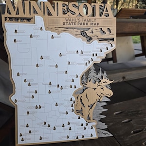 Minnesota State Park Map