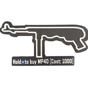 MP40 Wall-buy Zombies
