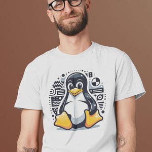 LinuxペンギンタックスTシャツ、オープンソースコーダーアパレル
