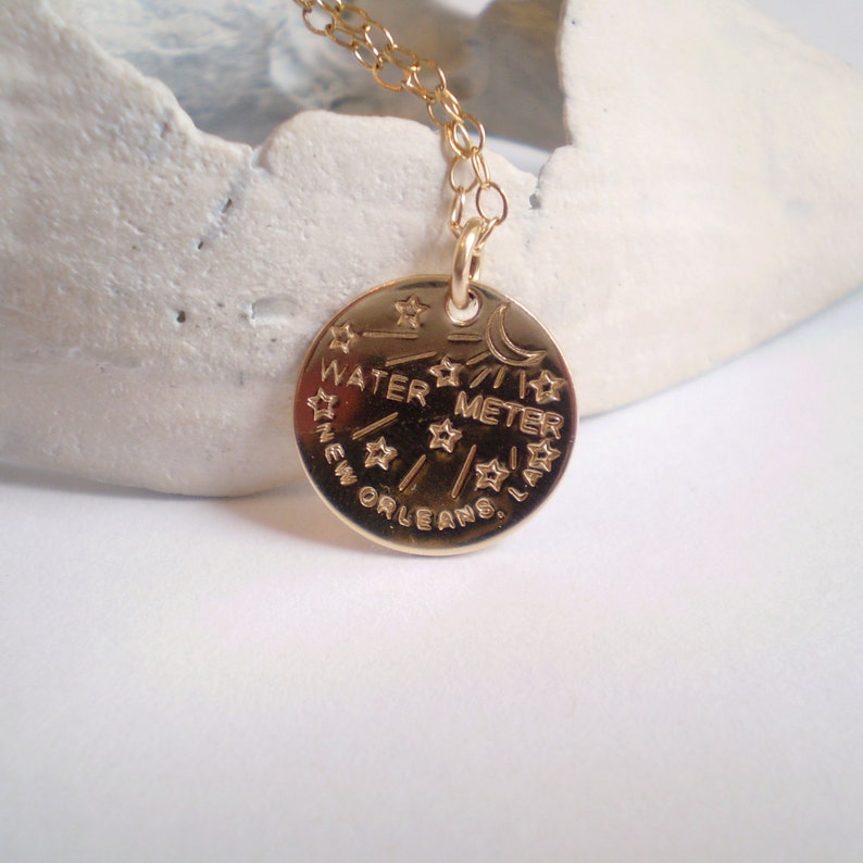 New Orleans Water Meter Necklace Made in America image 3