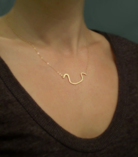 Crescent City Necklace, Mississippi River at New Orleans, New Orleans Necklace, NOLA Jewelry