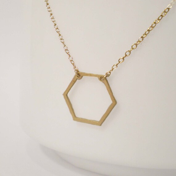 Hexagon Necklace