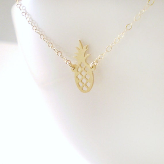 Tiny Pineapple Necklace