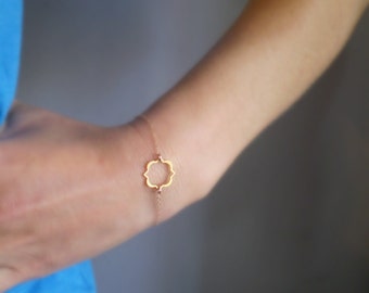 Moroccan Bracelet - 14k Gold Filled, Rose Gold Filled or Sterling Silver