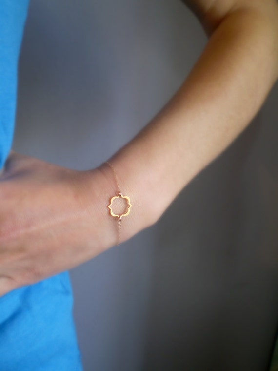Moroccan Bracelet - 14k Gold Filled, Rose Gold Filled or Sterling Silver