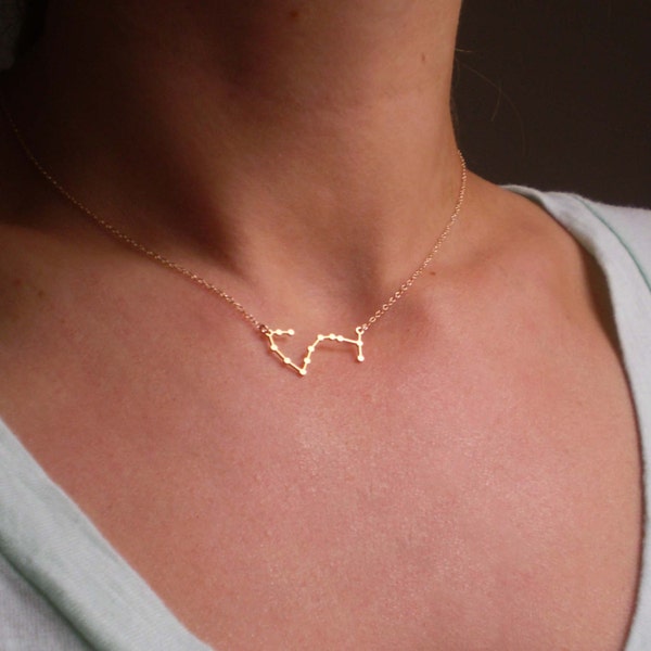 Scorpio Constellation Necklace, Zodiac Constellation, Constellation Necklace, Astrology