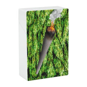 CANNABIS Weed Style Custodia in plastica per erba, sigarette, gomme e qualsiasi nascondiglio segreto / Scatola perfetta per una causa superiore