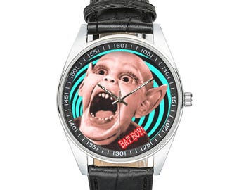 BAT BOY Pop Culture Horror Watch | Famous Monster From 80s Tabloids Timepiece