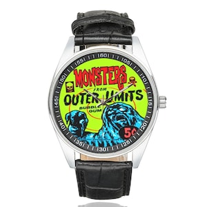OUTER LIMITS TV Show 1964 watch, vintage timepiece, sci-fi collectible, classic series merchandise