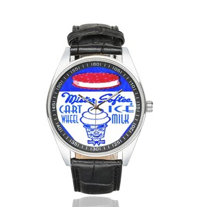 Mister softee cart wheel 1950s ice cream retro style watch | retro and so cool
