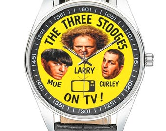 THREE STOOGES Design Watch | TV Promo Art From The 60s | Unique Watches