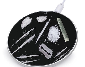 Carregador sem fio COKE para celular – Base de carregamento legal e original