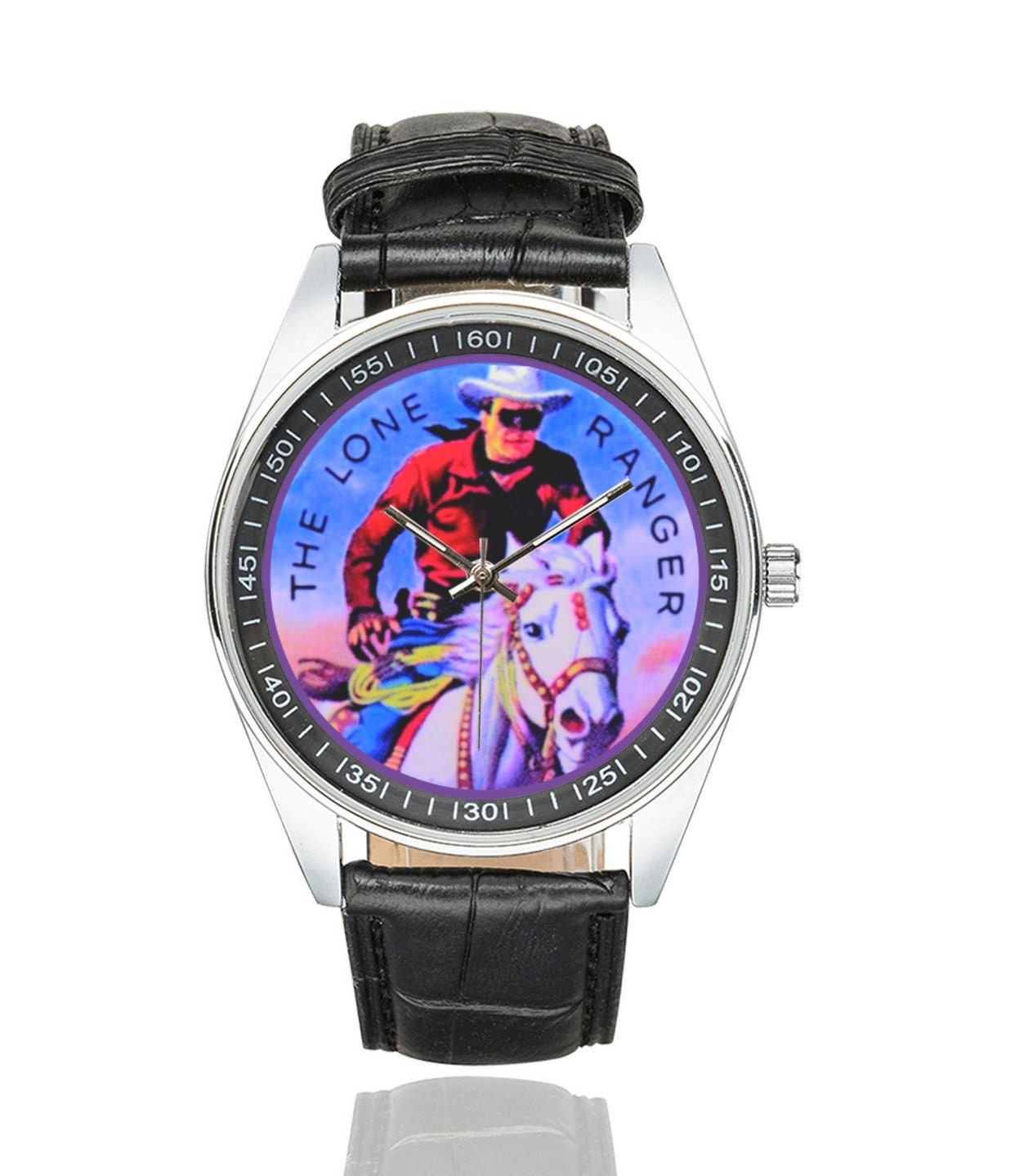 LONE RANGER 1950s Vintage Button On A New Watch | The Masked Cowboy Accessory You Always Wanted