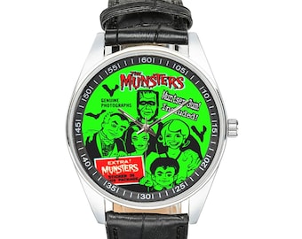 THE MUNSTERS 1964 Bubble Gum Cards On A New Watch