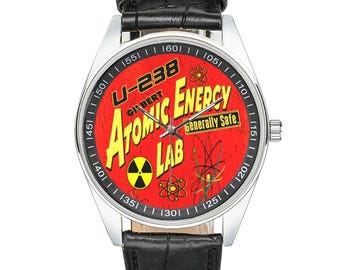 GILBERT ATOMIC ENERGY Lab Watch | Retro 50s Art Timepiece