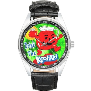 RETRO KOOL-AID Man On A New Watch | 60s Nostalgic Advertisement Collectible image 1
