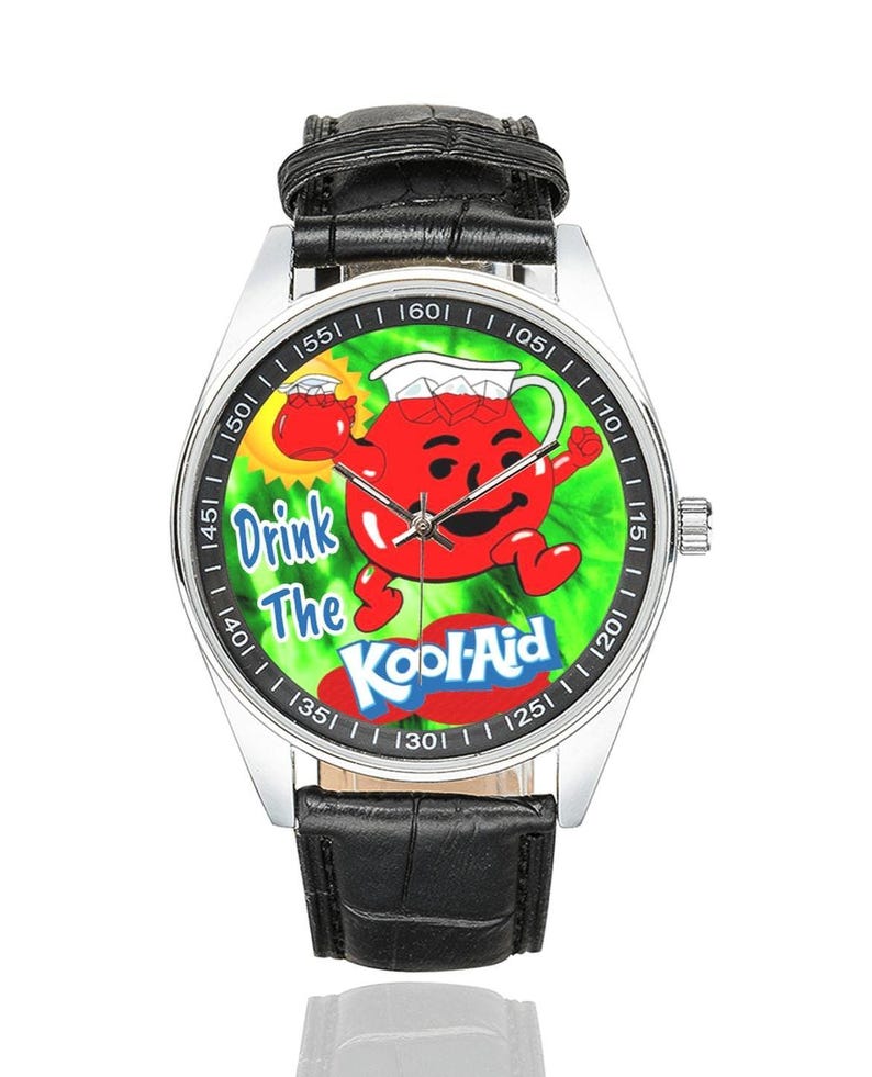 RETRO KOOL-AID Man On A New Watch | 60s Nostalgic Advertisement Collectible image 1