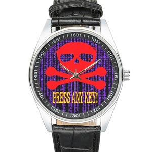 OROLOGIO DA HACKER INFORMATICO / Orologio per la sicurezza informatica