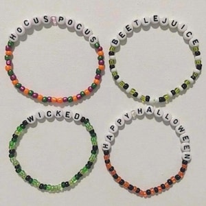 Halloween Friendship Bracelets