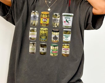 Pickle  Shirt, Canned Pickle Shirt, Pickle  Shirt, Pickle Gift, Funny  Pickle Shirt, Trendy Pickle Tee, Gıft For Her, Funny shirt