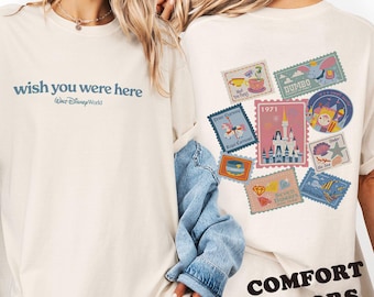Comfort colors, Retro Walt Disney shirt, World Wish You Were Here Shirt, Dumbo Flight, Magic Kingdom Tee, it's a small world sweatshirt