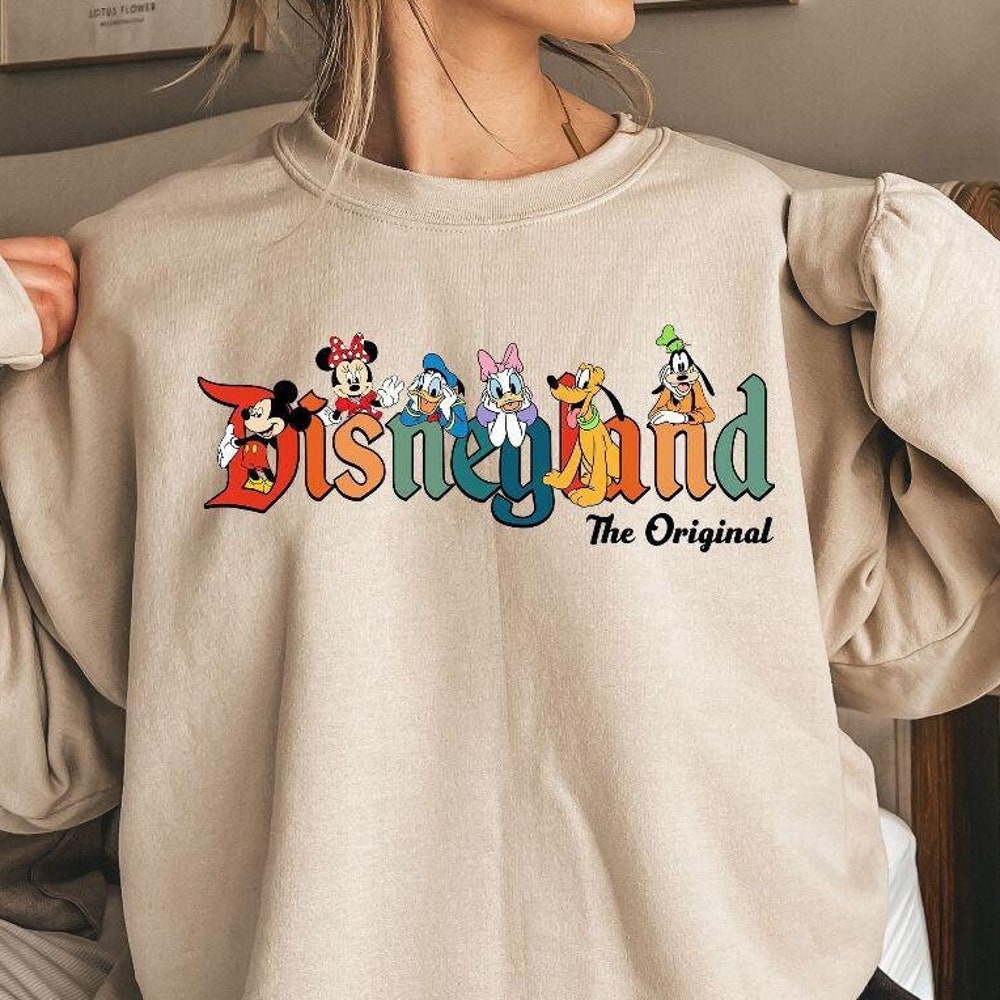 Disneyland The Original Sweatshirt, Magical Land Sweatshirt, Disneyland Hoodie, Mickey Minnie Sweatshirt, Family Disneyland Vacation New Hoodie