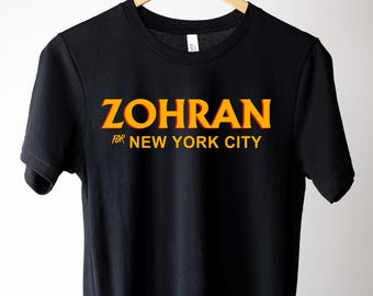 Mayor Mamdani 2025, NYC’s First Muslim Mayor, Vote Zohran Rank Zohran, Progressive Democrats, Freeze Rent Tee, Zohran for New York City