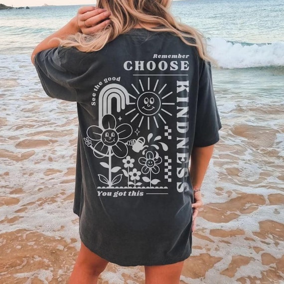 Comfort kindness tee, Choose Kindness Tee, Kindness Tee, Be kind Shirt, Comfort Colors, Trendy shirt, Positivity shirt, Mental Health tee