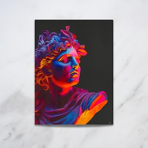 Artemis Fine Art Print, Wall Art Poster, Mythology Art, Greek Mythology