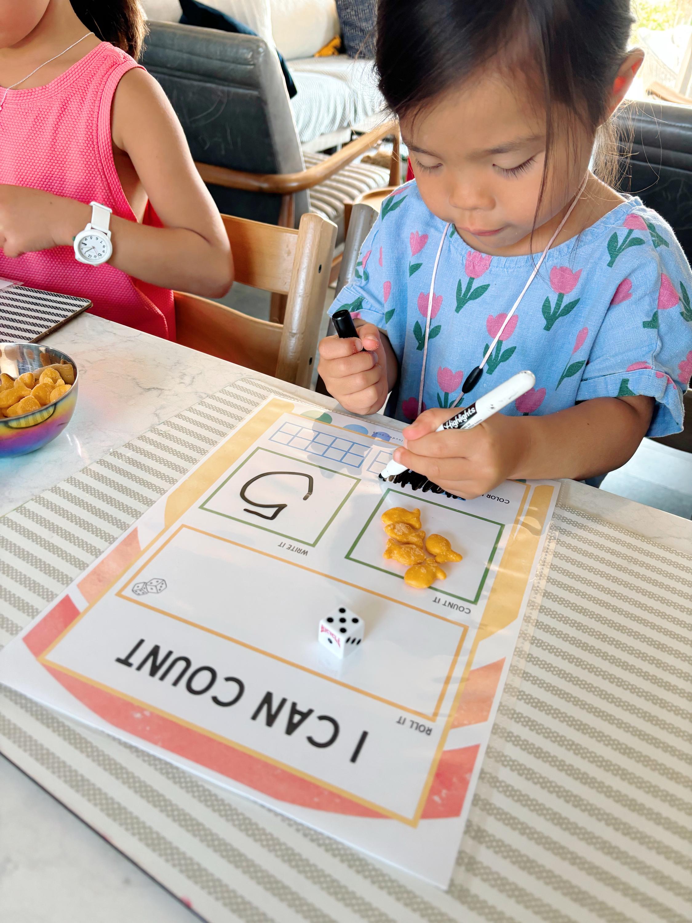 Roll, Count and Solve: Math Dice Game (digital Download) - Etsy