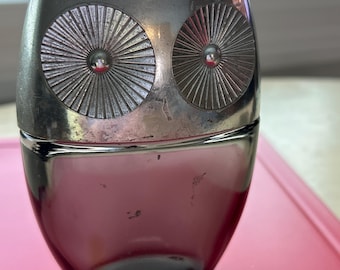 Avon Owl Excalibur After Shave Bottle