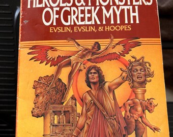 Heroes & Monsters of Greek Myth Evslin,Evslin,Hoopes paper back