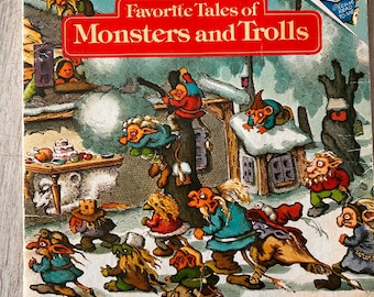 Favorite Tales Of Monsters and Trolls 1977 copyright