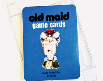 Old Maid Playing Game Cards | Vintage Reproduction