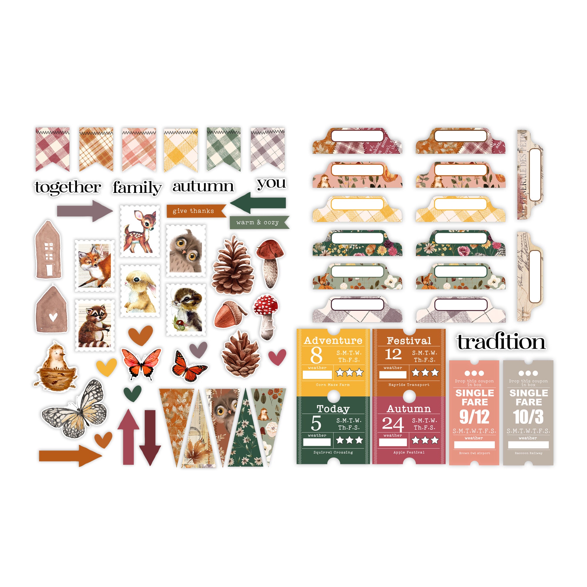 Potpourri Vintage Bits & Pieces Ephemera Pack Scrapbooking Etsy