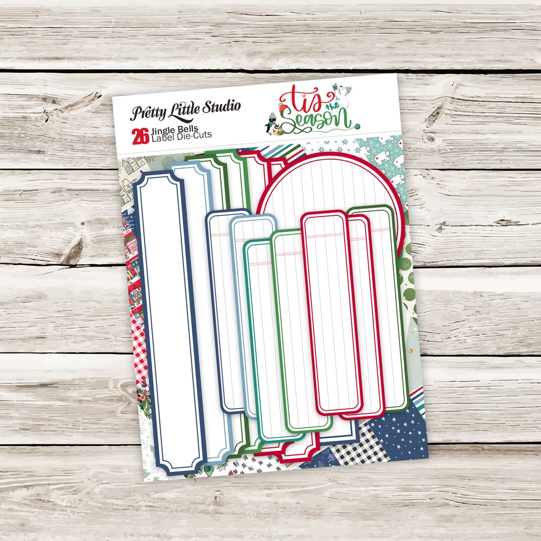 Jingle Bells Labels & Tags Ephemera Pack - Etsy