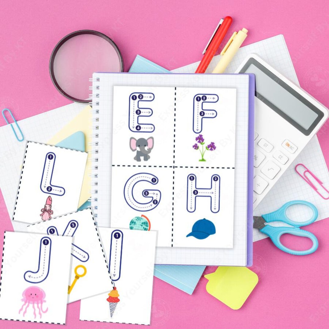 Homeschool Printable Alphabet Flashcards for Kids Learning Sheets ...