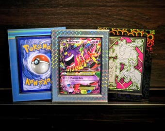 3D Printed Trading Card Frame | Wall Mount Top Loader Display