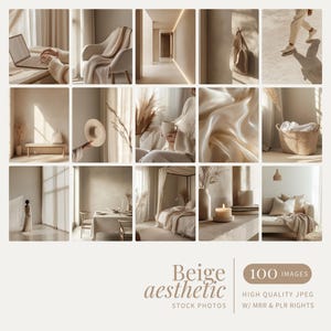 Faceless Stock Photos Beige Aesthetic Instagram Reels PLR MRR Stock Faceless Fashion Lifestyle Digital Marketing Stock Photos Luxury Images