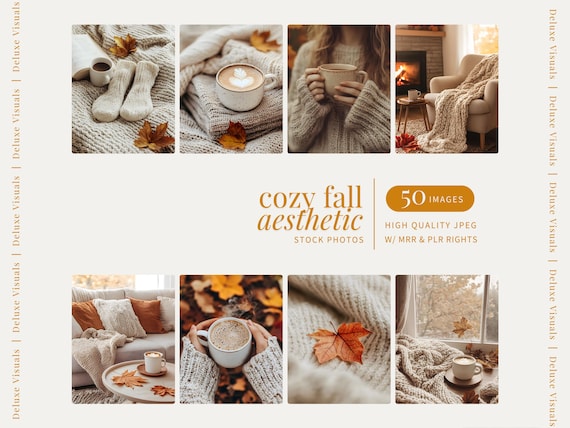 Neutral Boho Instagram Reel Digital Marketing Stock Photos Cozy Rustic Fall Aesthetic Faceless Autumn Halloween Lifestyle Images MRR PLR