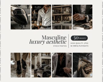Masculine Luxury Aesthetic Stock Photo Faceless Digital Marketing Instagram Reel Stock Photo Men Fashion Luxury Image MRR PLR Male Lifestyle