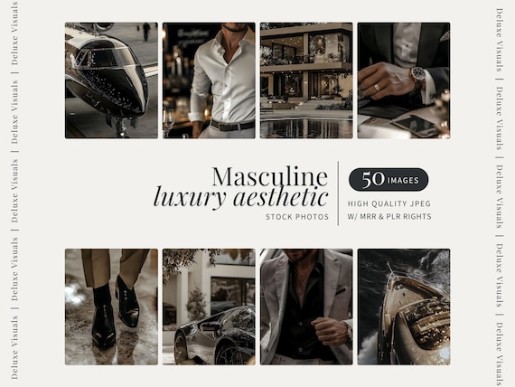 Masculine Luxury Aesthetic Stock Photo Faceless Digital Marketing Instagram Reel Stock Photo Men Fashion Luxury Image MRR PLR Male Lifestyle