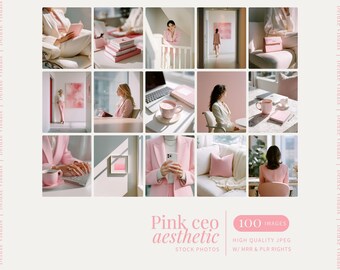 Ceo Pink Faceless Stock Photos Aesthetic Marketing Instagram Reel Cover Pink Business Photos Done For You Entrepreneur Stock Images PLR MRR