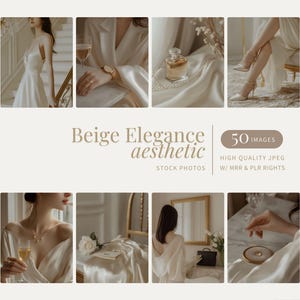 Beige aesthetic Stock Photos Aesthetic Faceless Instagram Reels Beige Aesthetic Digital Marketing Faceless Lifestyle Photos Fashion PLR MRR